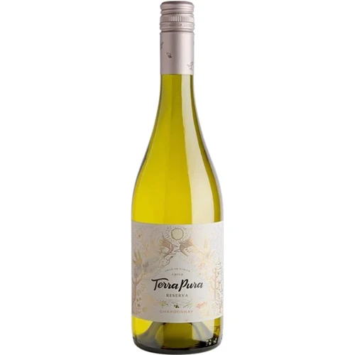 Вино Terra Pura Chardonnay Reserva 2021 белое сухое 0.75 л (FSH_7804616090140)