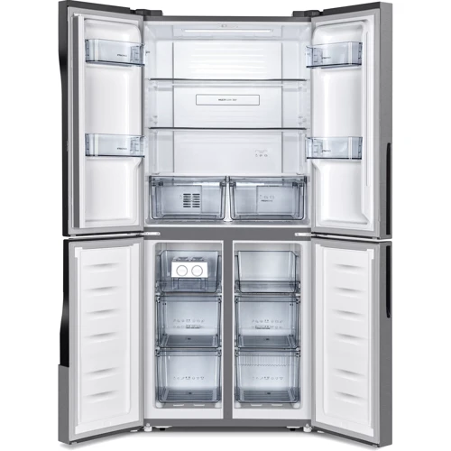 Холодильник Side-by-Side Gorenje NRM8181MX: Расположение морозильной камеры Нижнее