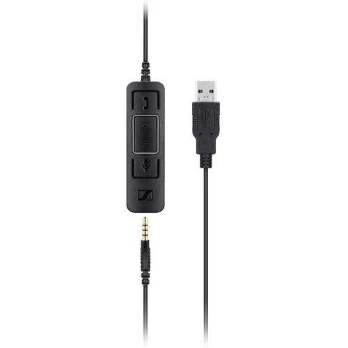 Наушники Sennheiser Epos I SC 45 USB / 3.5mm MS Mono (1000634): Тип крепления оголовные