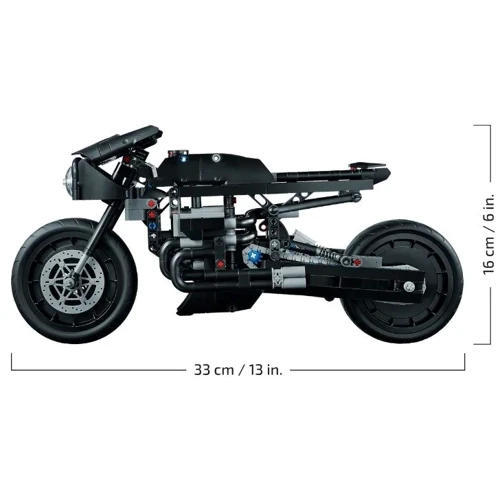 Конструктор LEGO Technic DC Batman Бетмен: Бетцикл 641 деталь (42155) фото 7