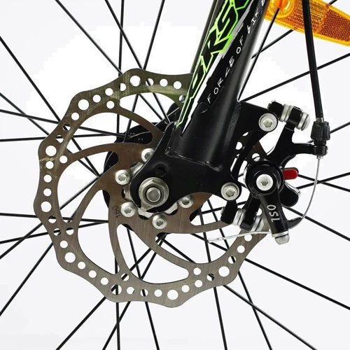 Дитячий спортивний велосипед Corso CRANK 20" дюймів (CR-20440): Гальма Дисковые механические