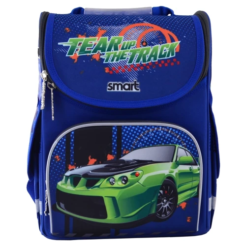 Рюкзак школьный Smart каркасный Smart PG-11 Tear Up The Track: Возрастная группа от 6 до 10 лет