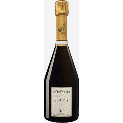 Игристое вино De Sousa Cuvee des Caudalies Millesime 2013 GB белое экстра-брют 12.5 % 0.75 (BWT1173)