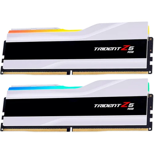 G.Skill 32 GB (2x16GB) DDR5 7200 MHz Trident Z5 RGB White (F5-7200J3445G16GX2-TZ5RW)