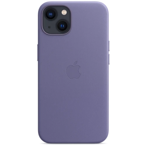 Чехол для iPhone Apple for iPhone 13 Leather Case with MagSafe Wisteria (MM163) : Цвет фиолетовый