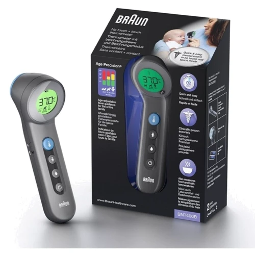 Термометр Braun BNT400 Black фото 4
