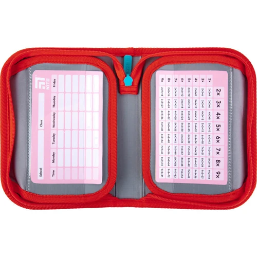 Пенал без наполнения Kite Education Hello Kitty HK21-622, 1 отделение, 2 отворота: Пол Для девочек