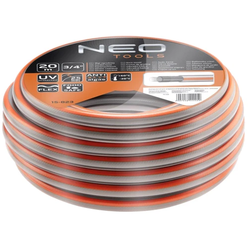 Шланг садовий NEO Tools Optima 3/4" 20 м 4 шари (15-823)