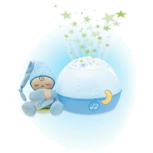 Ночник-проектор Chicco Звезды для мальчиков (02427.20): Особенности с проекцией, Звуки природы, звуковое сопровождение