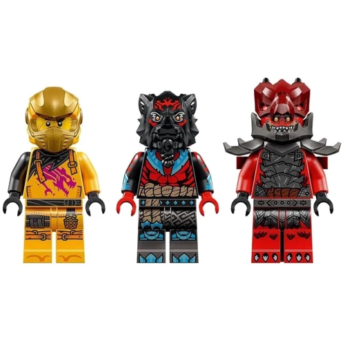 Конструктор LEGO Ninjago Суперштормовий реактивний літак Рас і Арін 510 деталей (71833) фото 6