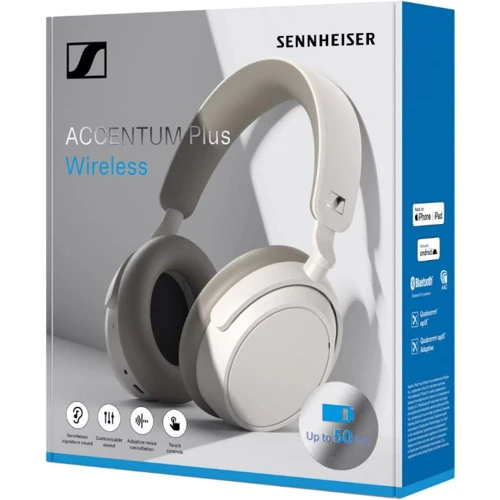 Наушники Sennheiser ACCENTUM Plus Wireless White (700177) фото 5