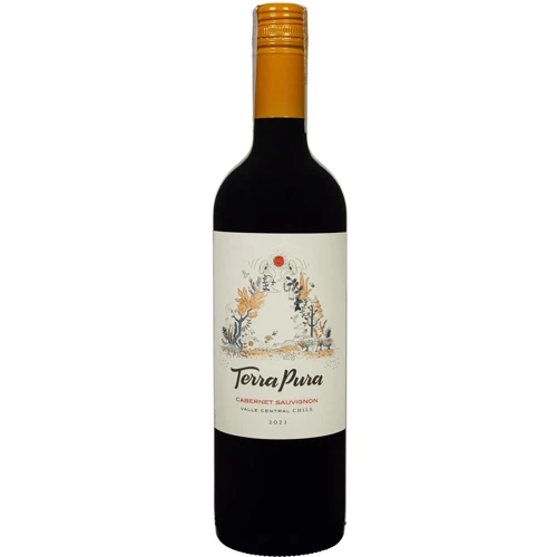 Вино Terra Pura Сabernet Sauvignon красное сухое 0.75 л (FSH_7804616092434)