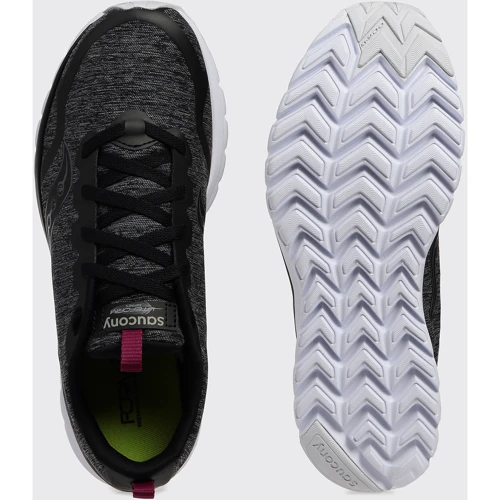 Кроссовки для бега Saucony Liteform Feel (30008-22s) 36.5 (6.5) темно-серые текстиль всесезон: Вид Кроссовки