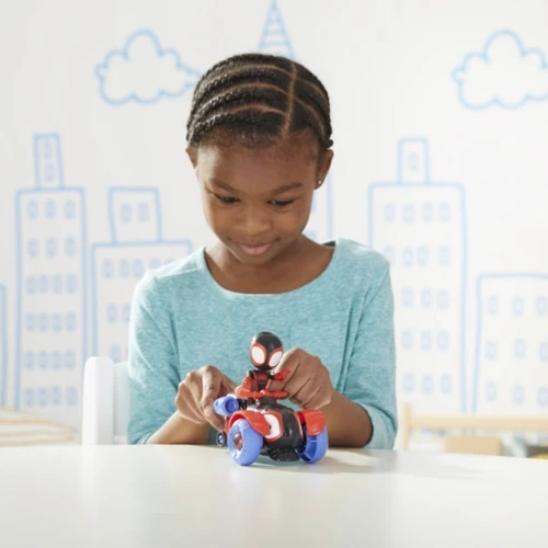 Ігровий набір HASBRO Spider Man Спайді та його дивовижні друзі (MILES TECHNO RACER) (F1459_F1941) фото 3