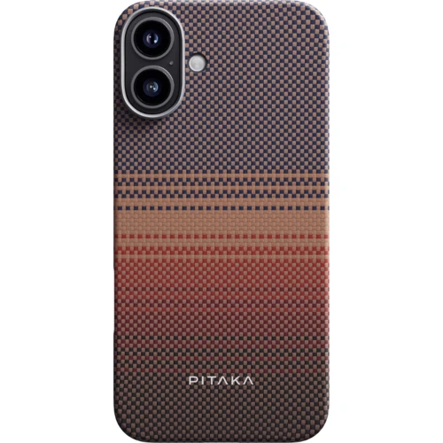 Чохол для iPhone Pitaka Sunset Moonrise Tactile Woven Case Sunset (KI1601U) для iPhone 16: Тип чохла накладка на заднюю часть