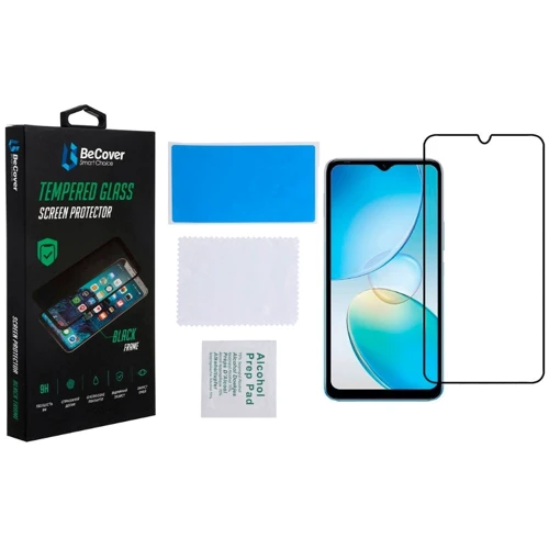 Аксессуар для смартфона BeCover Tempered Glass Black for Infinix Hot 20і (X665E) (708544)