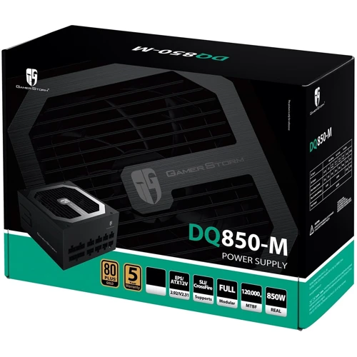Блок питания Deepcool DQ650-M: Форм-фактор ATX, EPS