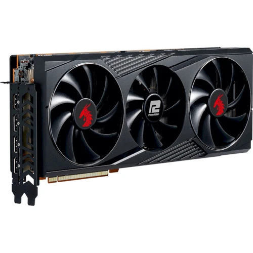 Видеокарта PowerColor Radeon RX 6800 XT 16 GB Red Dragon (AXRX 6800XT 16GBD6-3DHR/OC): Объем памяти, Гб 16