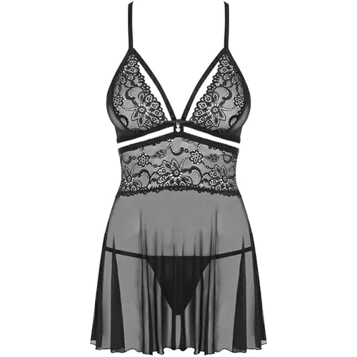 Соблазнительный пеньюар Obsessive 838-BAB-1 babydoll, S/M