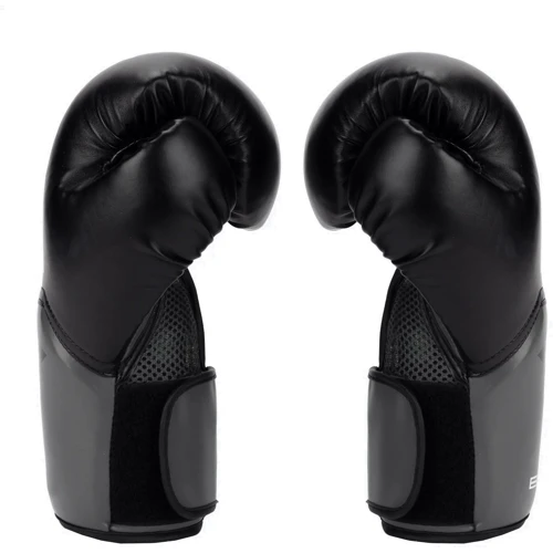 Боксерские перчатки Everlast ELITE TRAINING GLOVES черный, серый Уни 16 унций (870270-70-816) фото 3