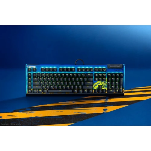 Клавиатура Razer BlackWidow V4 X Yellow Switch FORTNITE (RZ03-04703600-R3M1): Количество клавиш 110