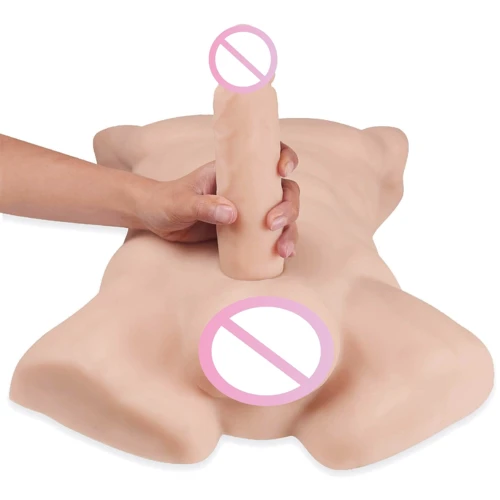 Торс с фаллоимитатором на присоске SilexD Apollo L Male Torso