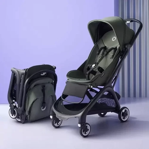 Прогулянкова коляска Bugaboo Butterfly Black/Forest Green зелена (100025001) фото 10