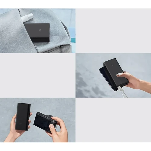 Внешний аккумулятор Xiaomi Mi Power Bank 3 30000mAh Quick Charge 18W Black (PB3018ZM/BHR9126GL) фото 11