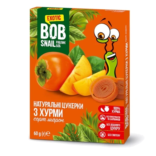 Улитка Боб Конфеты Хурма 60 г (4820219341536)