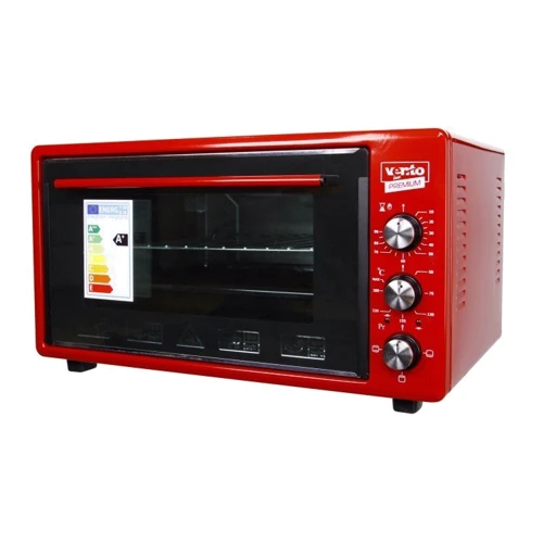 Электродуховка настольная Ventolux SILVIA RED: Объем, л 45 л