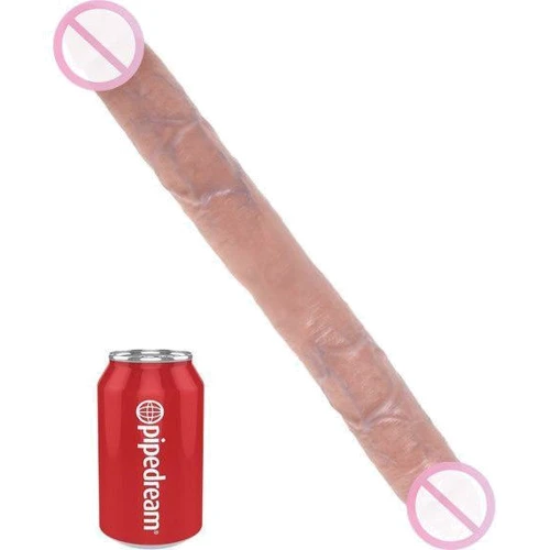 Двойной фаллоимитатор Cock 16 Inch Thick Double 44x4.5 см