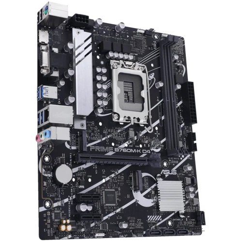 ASUS PRIME B760M-K D4: Разъемы на плате USB Type-C, USB 3.2 Gen 1, USB 2.0, СОМ