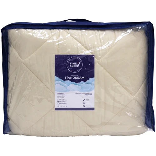 Одеяло Fine Sleep Fine Dream микрофибра шерсть 30/70 350 220x200 см (735210119-220200): Тип Антиаллергенные