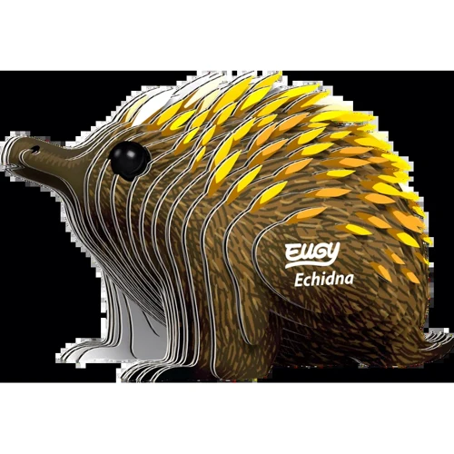 Сборная 3D модель Eugy Зоопарк: Ехидна (XEG-058)