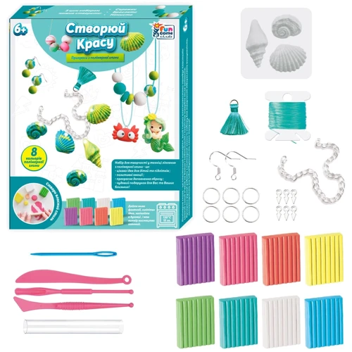 Набір полімерної глини 4FUN Game Club 8 кольорів глини (38406): Виробник 4FUN Game Club