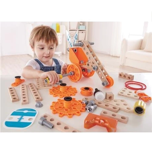 Конструктор HAPE Junior Inventor з підсвічуванням 57 деталей (E3032) фото 10