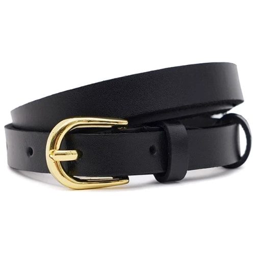 Женский ремень Borsa Leather черный (110v1genw43-black)