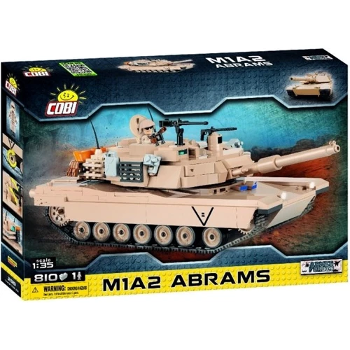 Конструктор COBI Танк M1 Абрамс, 815 деталей COBI-2619