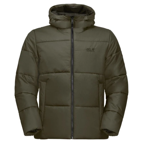 Куртка Jack Wolfskin Kyoto XT Jacket 1206361-4144 46 сіро-зелена зимова з капюшоном