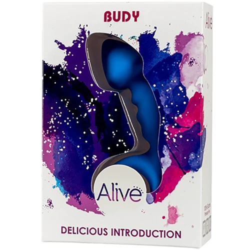 Анальна пробка Alive Budy Delicious Introduction Blue