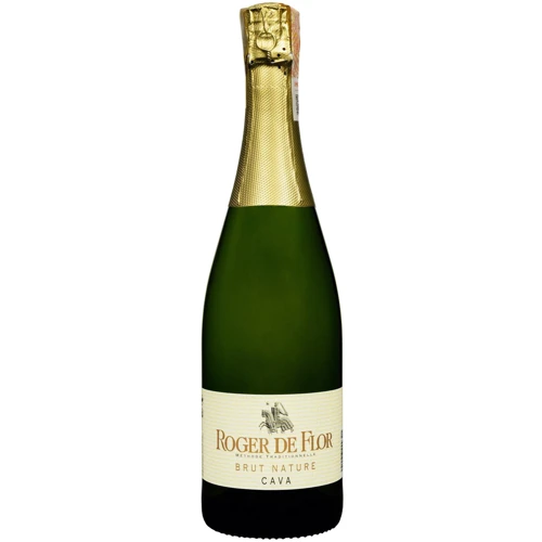 Вино игристое Codorniu Cava Roger de Flor Brut Nature белое сухое 0.75 л (FSH_8410013999321)