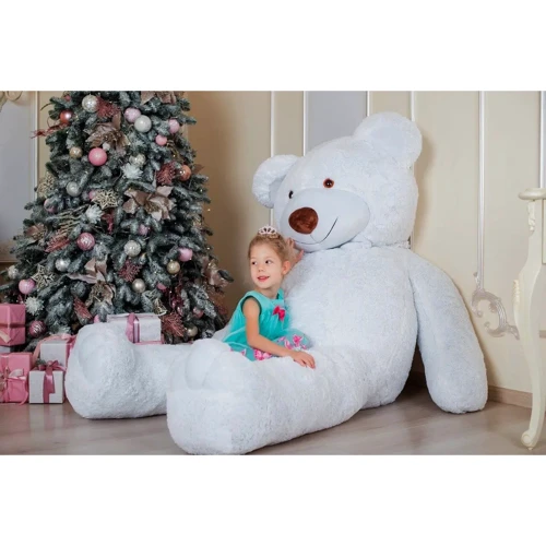 Мягкая игрушка Уильям 250 см белый