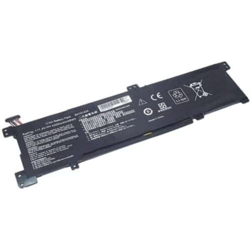 Батарея для ноутбука Asus B31N1424 K401L 11.4V Black 4200mAh OEM (965044)