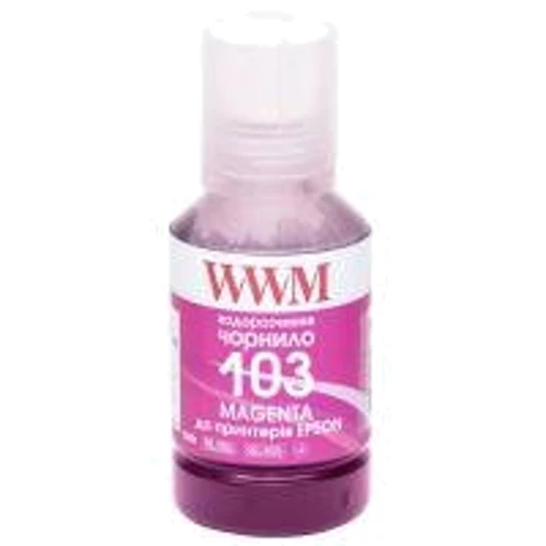 Чорнило WWM EPSON L3100/3110/3150 140г Magenta (E103M)