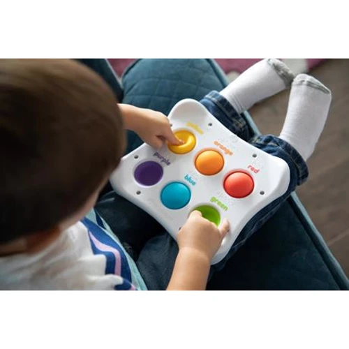 Игрушка-антистресс Fat Brain Toys Dimpl Duo Брайль Цвет Форма Название (FA208-1)