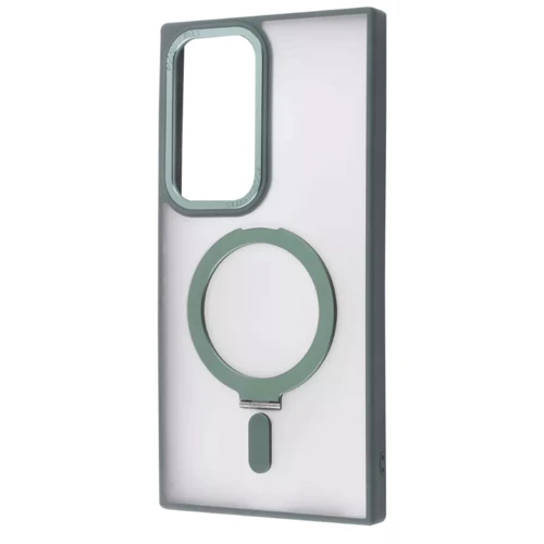 Чохол для телефона WAVE Attraction Case з MagSafe Green для Samsung S928 Galaxy S24 Ultra