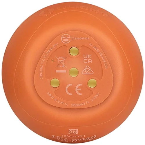 Ліхтар туристичний Olight Obulb pro S orange (2370.42.40): Кількість режимів 4