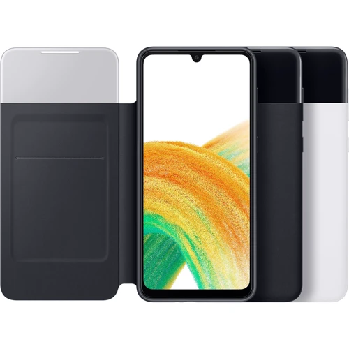 Чохол для телефона Samsung S View Wallet Cover White (EF-EA336PWEGRU) для Samsung A336 Galaxy A33: Плівка в комплекті нет