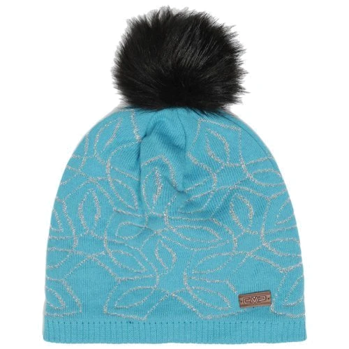 Шапка жіноча CMP Woman Knitted Hat блакитна (5505038-L609)