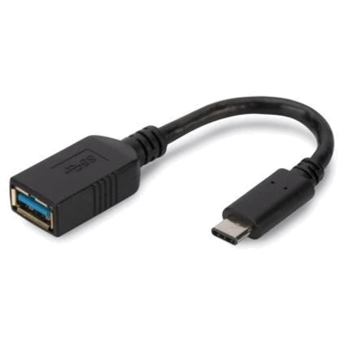 Адаптер Digitus Adapter ASSMANN USB-C to USB 3.0 OTG Black (AK-300315-001-S)
